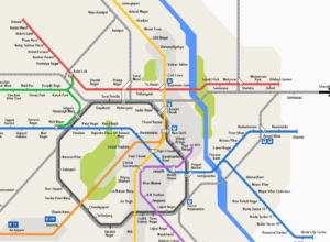 Delhi metro map 2017. Online and Download - contactno.in